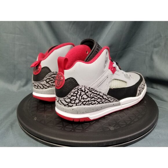Jordan Spizike BP Sneakers Black Red Grey Kids Size 3Y Dispaly BRAND NEW NO BOX! - Picture 8 of 13